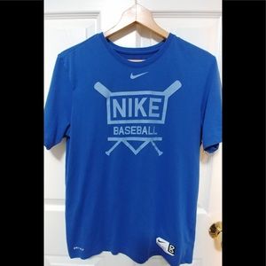 Nike DRI-FIT Baseball Tee Youth M Like New